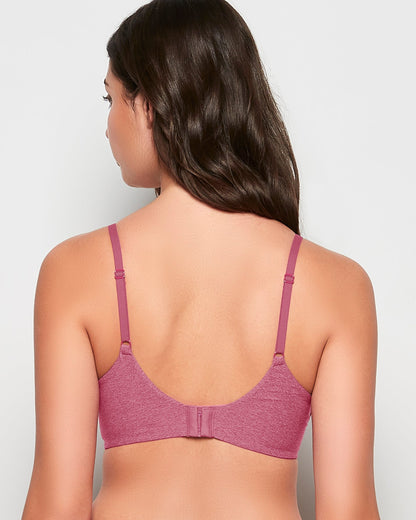 Wireless Light Lift Bra in Electric Rouge