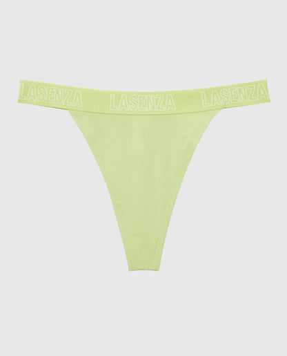 Thong Panty with Logo Band