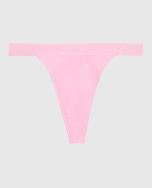 Thong Panty with Logo Band