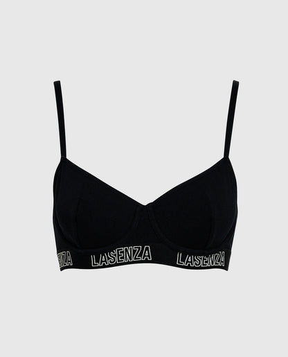 Smooth Cotton Unlined Balconette Bra