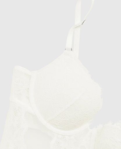 Push Up Lace Bodysuit