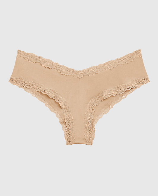 Lace Trim Cheeky Panty