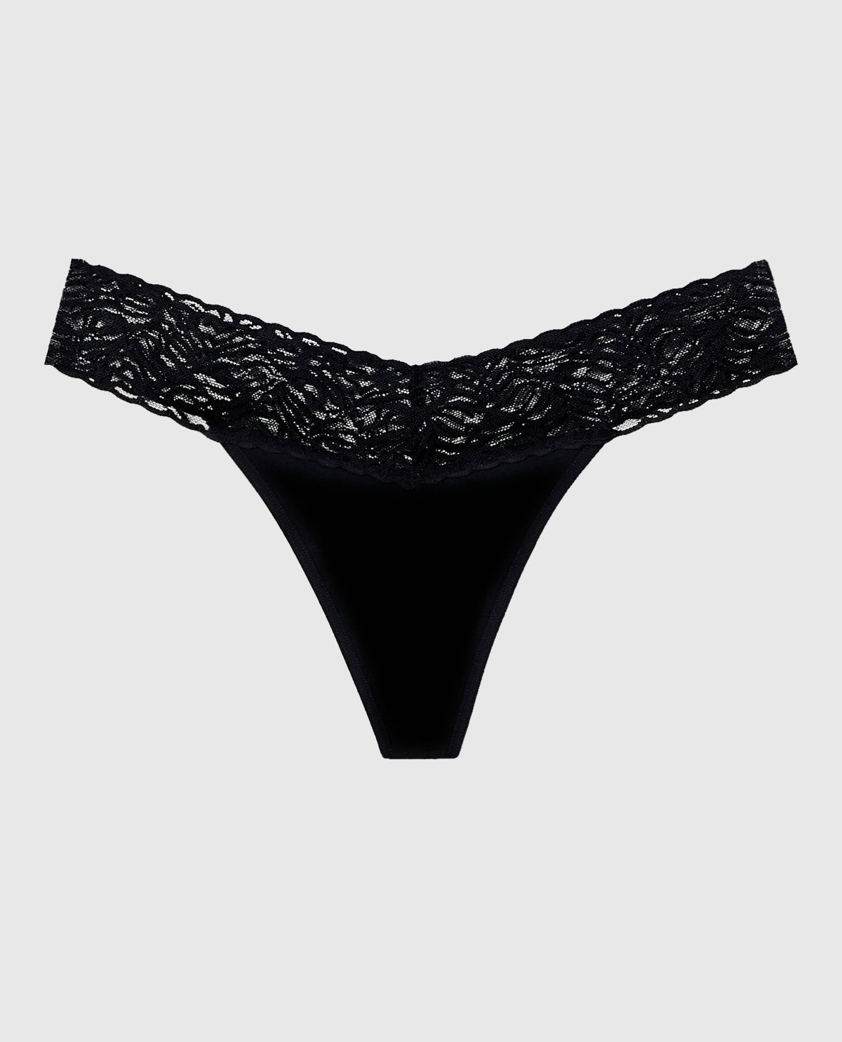 V-Waist Cotton Thong Panty