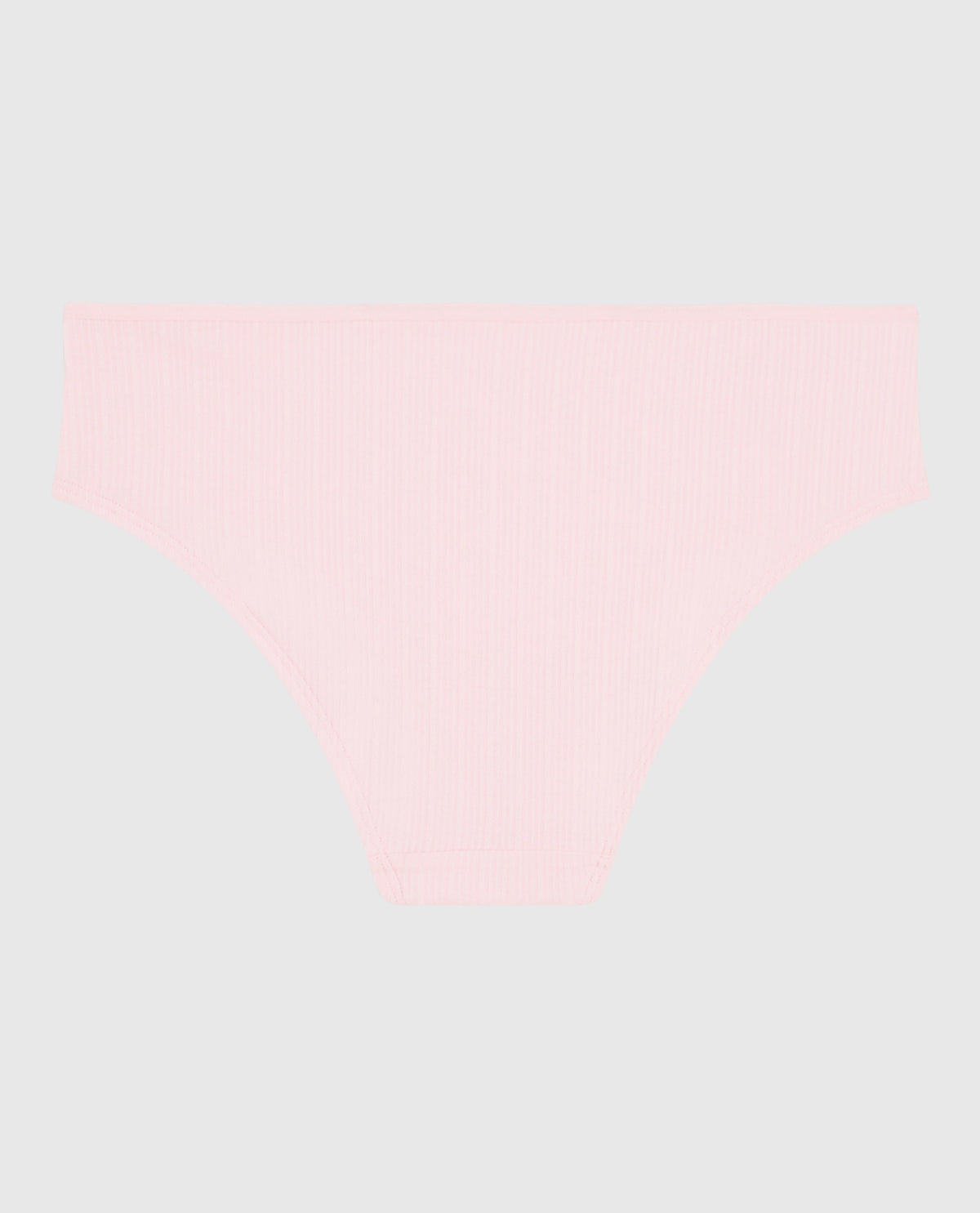 Ribbed Hipster Panty in Pink-A-Boo