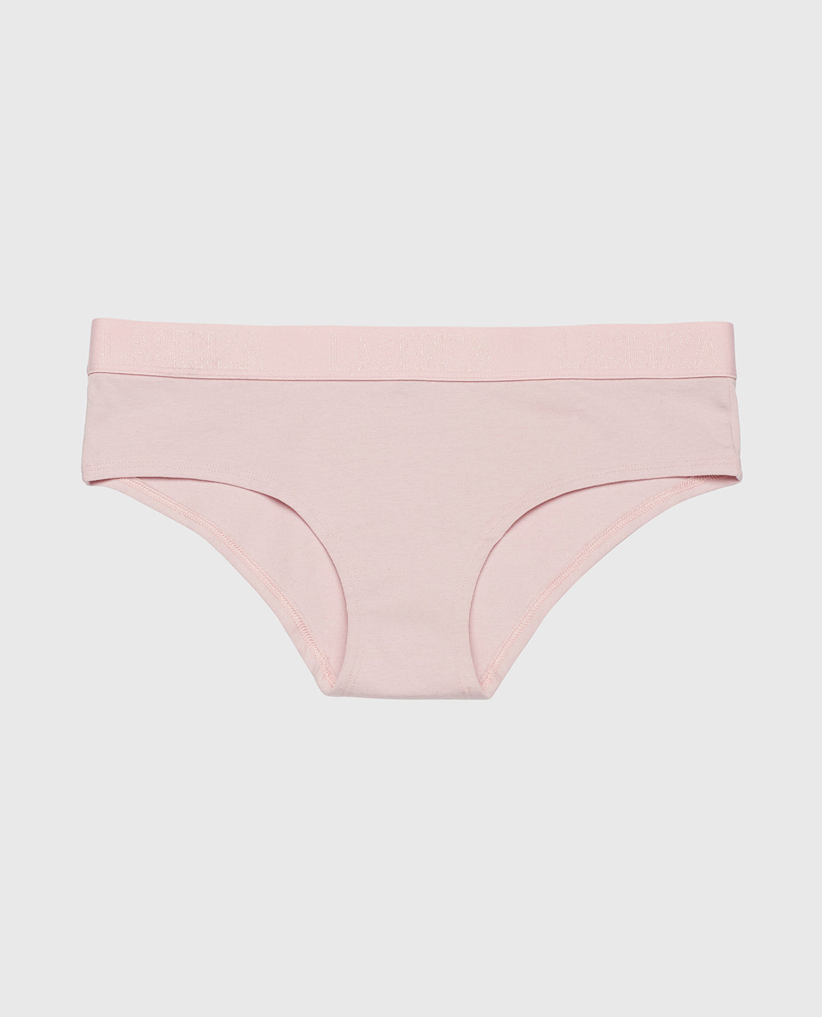 Hipster Panty with Logo Band in Iced Lilac
