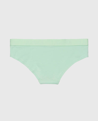 Hipster Panty with Logo Band in Mist Green