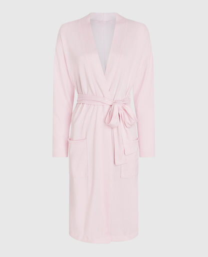 Jersey Robe in Pink-A-Boo