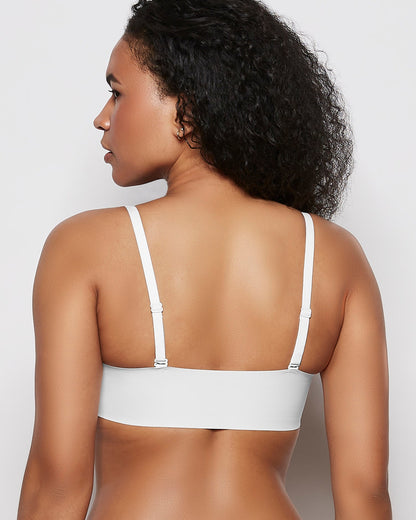 Strapless Wireless Bra in Ivory