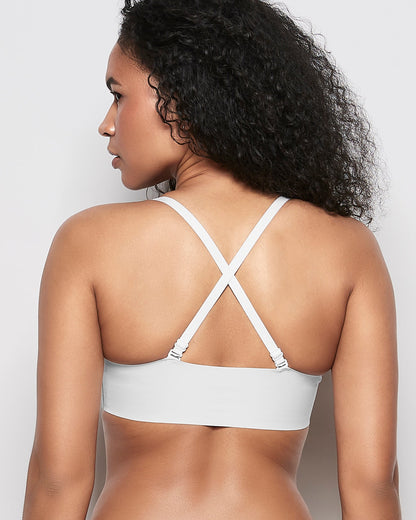 Strapless Wireless Bra in Ivory