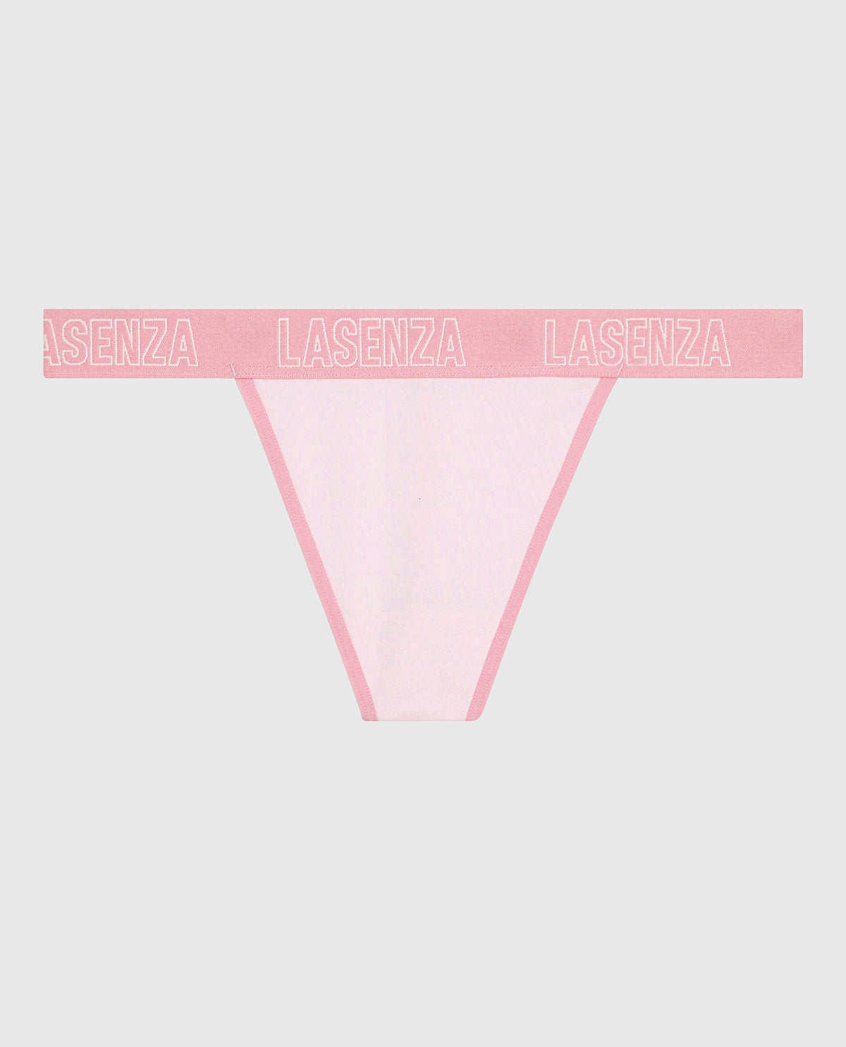 G-String Panty with Logo in Pink