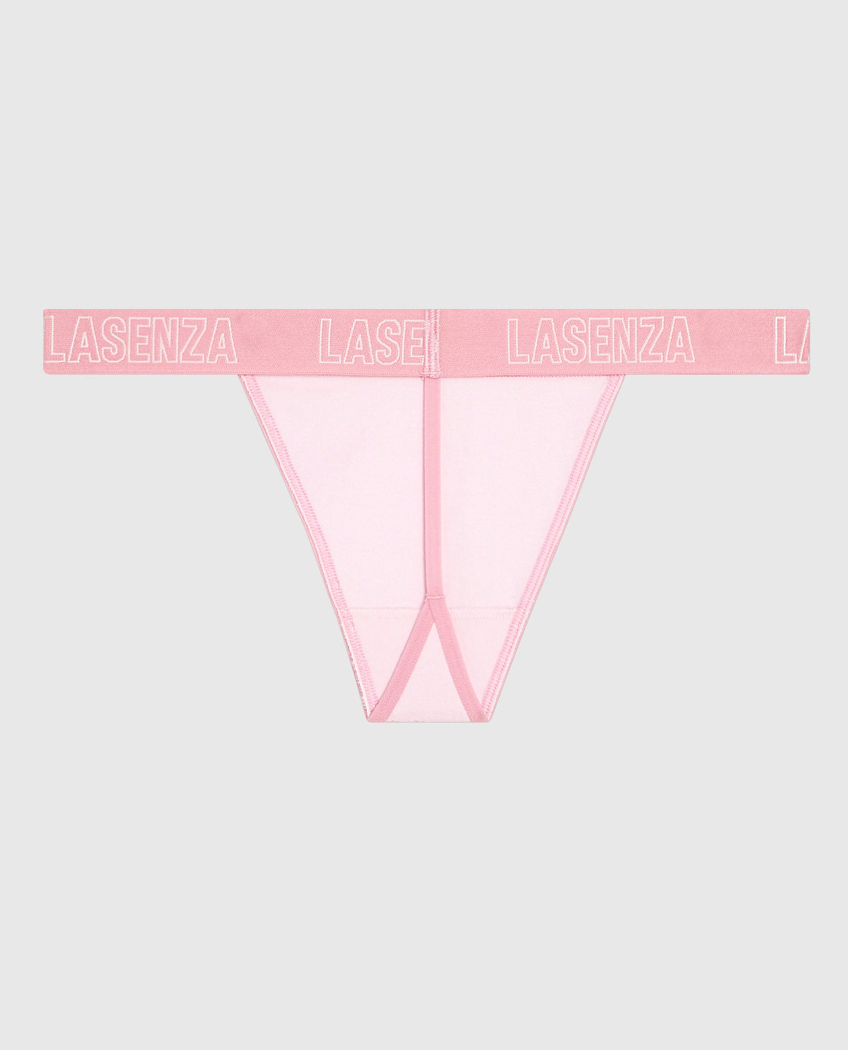 G-String Panty with Logo in Pink