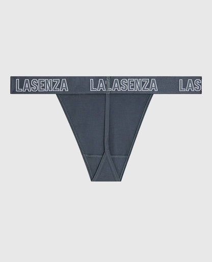G-String Logo Panty in Stormy Weather