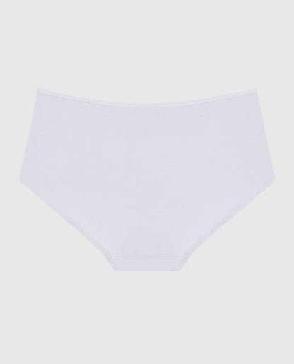 Boyshort Panty with Bow in Lavender Cake
