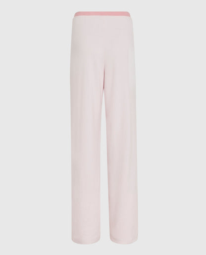 Pajama Pant with Rosette in Pink