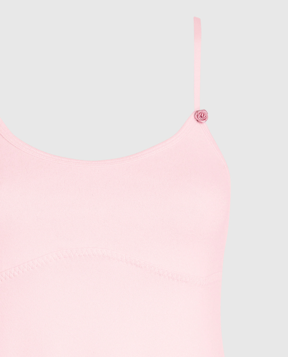 Sleep Dress with Rosette in Pink-A-Boo