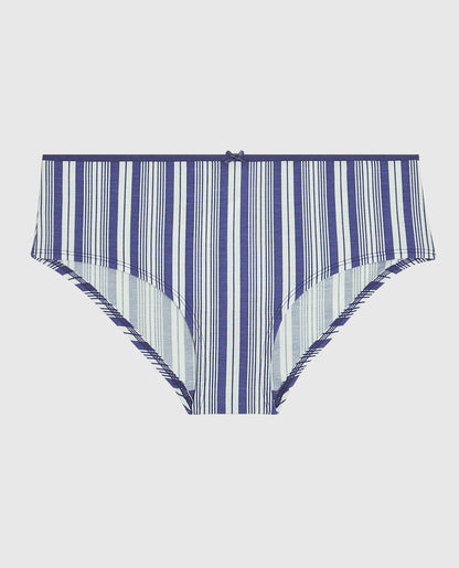 Hipster Panty with Bow in Fable Stripe