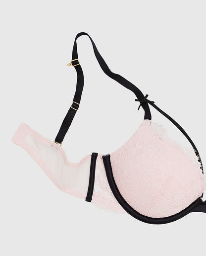 Up 2 Cup Lace Bra in Pink-A-Boo
