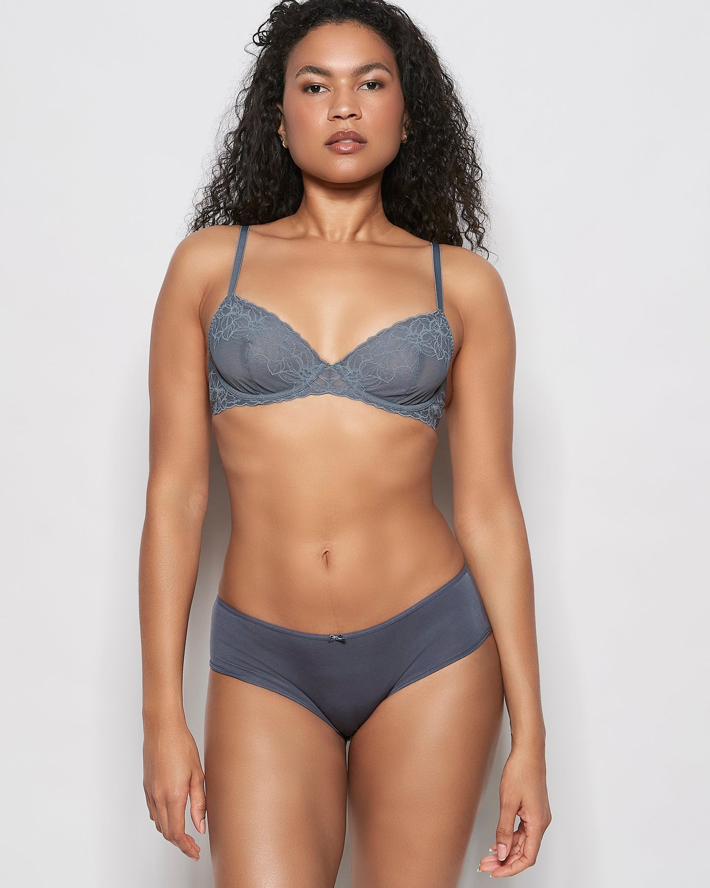 Hipster Panty with Bow in Stormy Weather