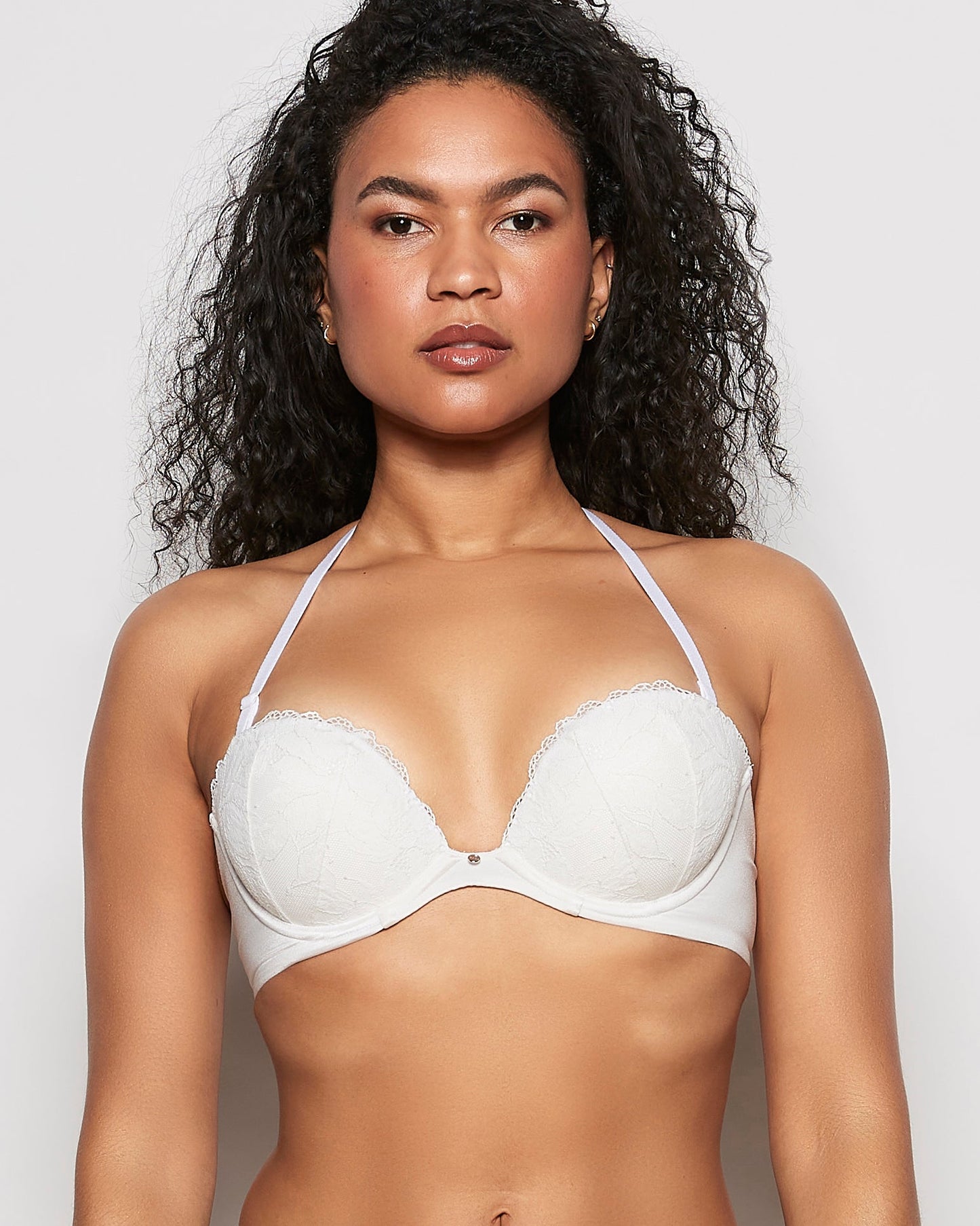 Strapless Push Up Bra in Ivory