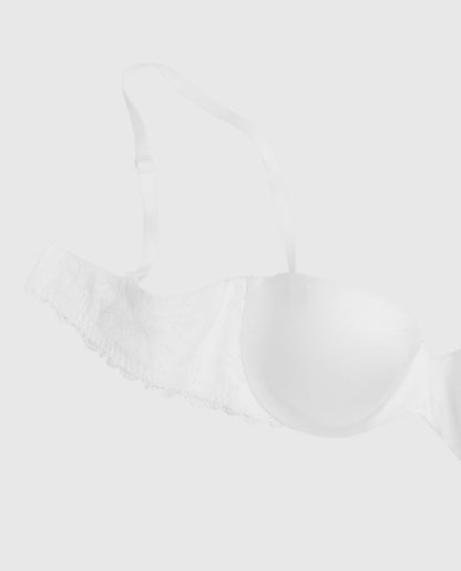 Strapless Lightly Lined Bra in Ivory