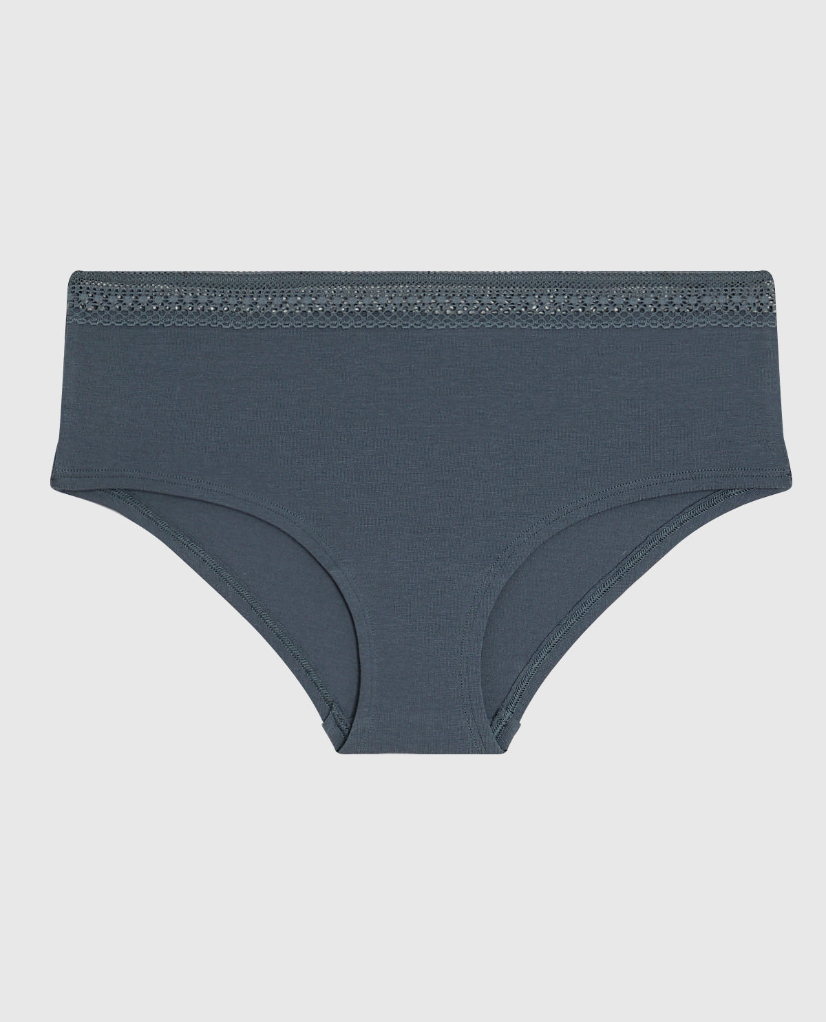 Hipster Panty with Elemental Lace in Stormy Weather