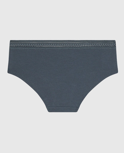 Hipster Panty with Elemental Lace in Stormy Weather