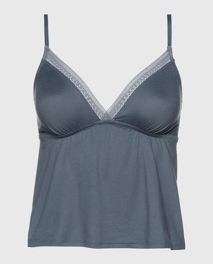 Sleep Tank with Elemental Lace in Stormy Weather