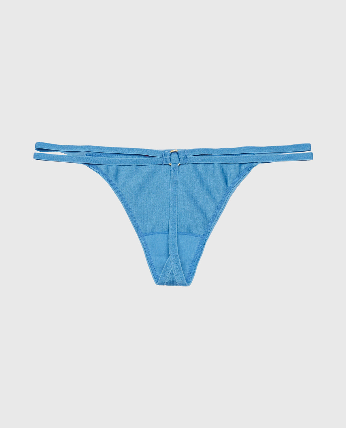 G-String Panty with Bamboo Ring in Pacific Coast