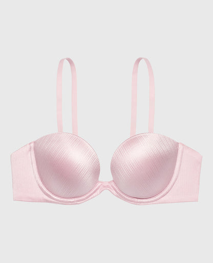 Strapless Push Up Bra in Iced Lilac