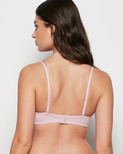 Strapless Lightly Lined Bra in Iced Lilac