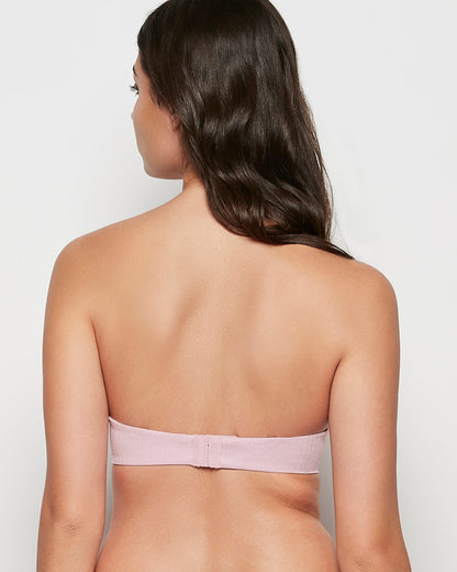 Strapless Lightly Lined Bra in Iced Lilac