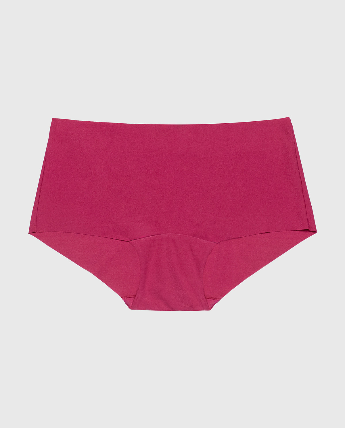 No Show Boyshort Panty in Electric Rouge
