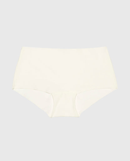 No Show Boyshort Panty in Ivory