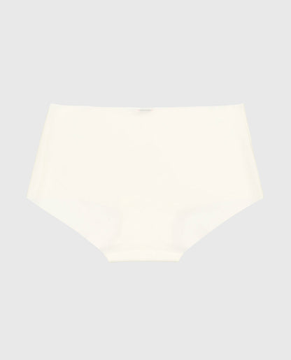 No Show Boyshort Panty in Ivory
