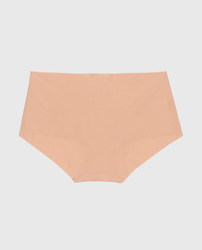 No Show Boyshort Panty in Evening Blush