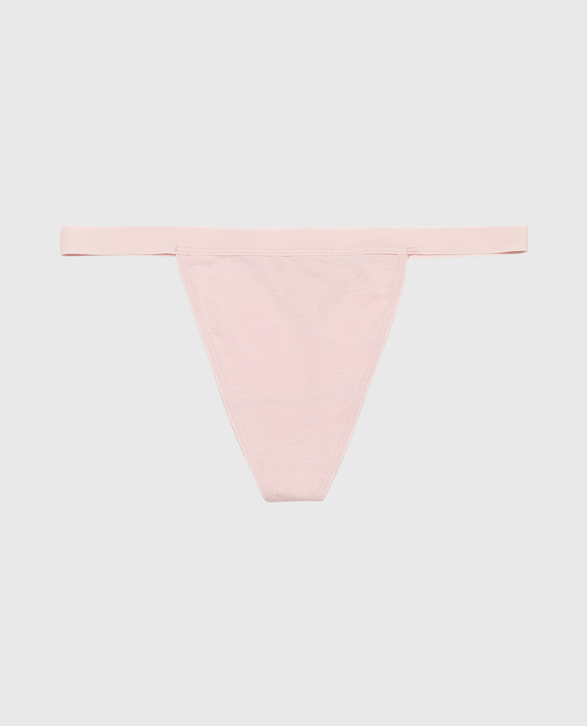 G-String Panty with Vanishing Trim in Iced Lilac