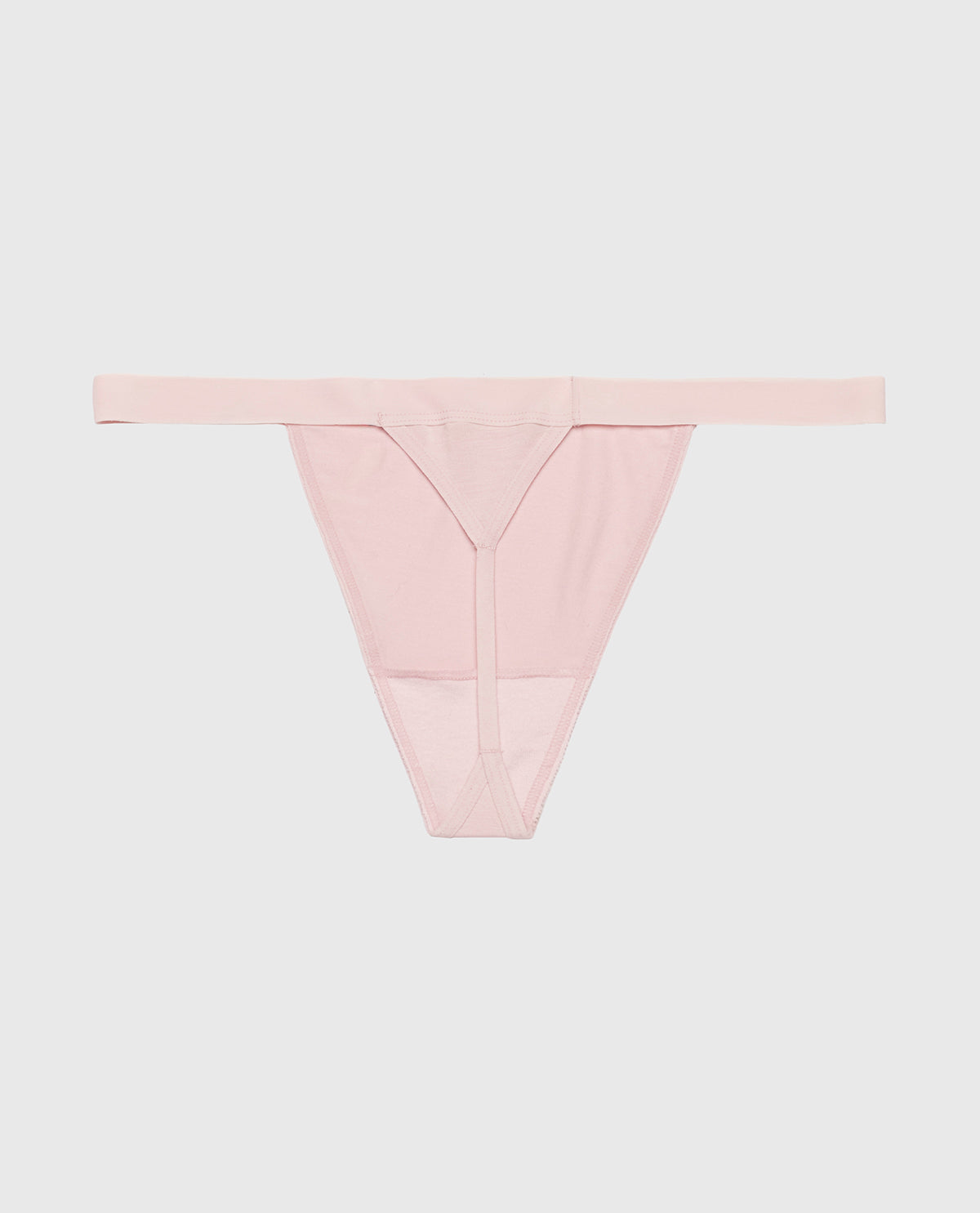 G-String Panty with Vanishing Trim in Iced Lilac