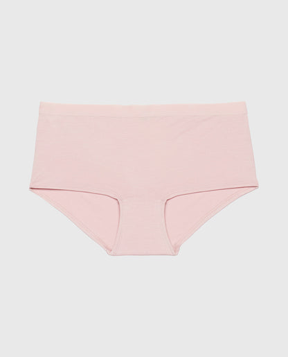 Boyshort Panty with Vanishing Trim in Iced Lilac