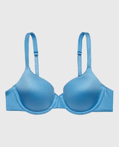 Lightly Lined Balconette Bra in Pacific Coast