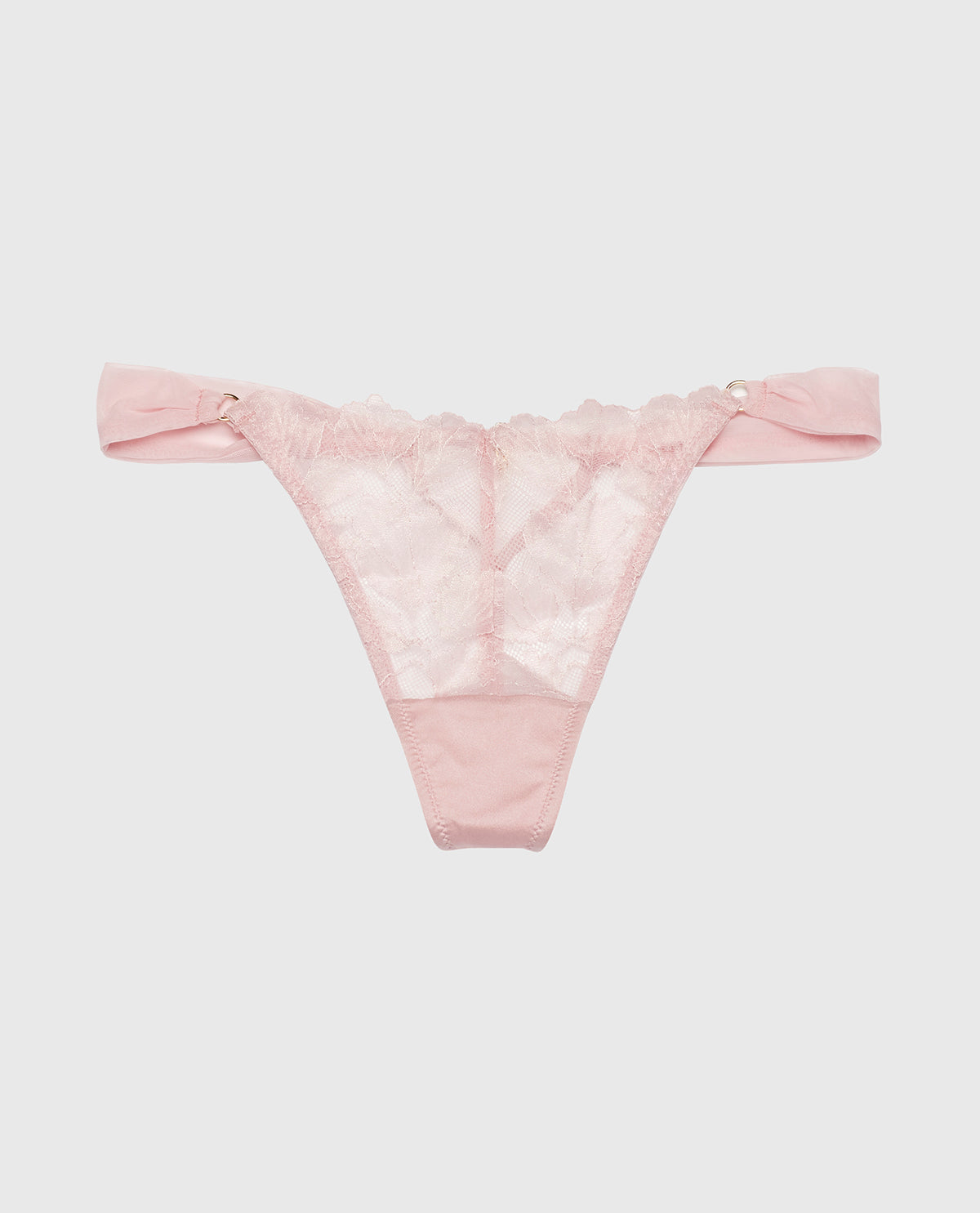 High Leg G-String Panty in Iced Lilac