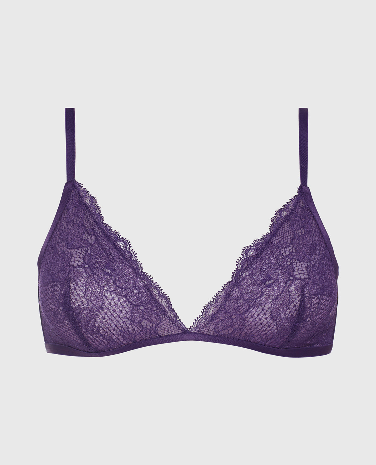 Lace Bralette in Petunia Purple