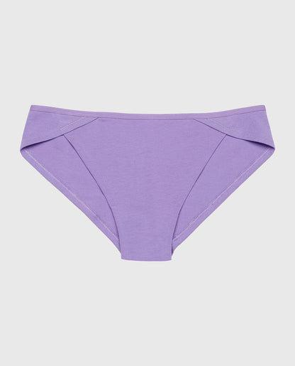 Cotton Cheeky Panty in Paisley Purple