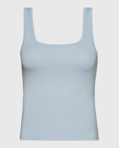 Sleep Tank in Subdued Blue