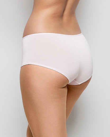 Boyshort Panty with Bow in Pink-A-Boo