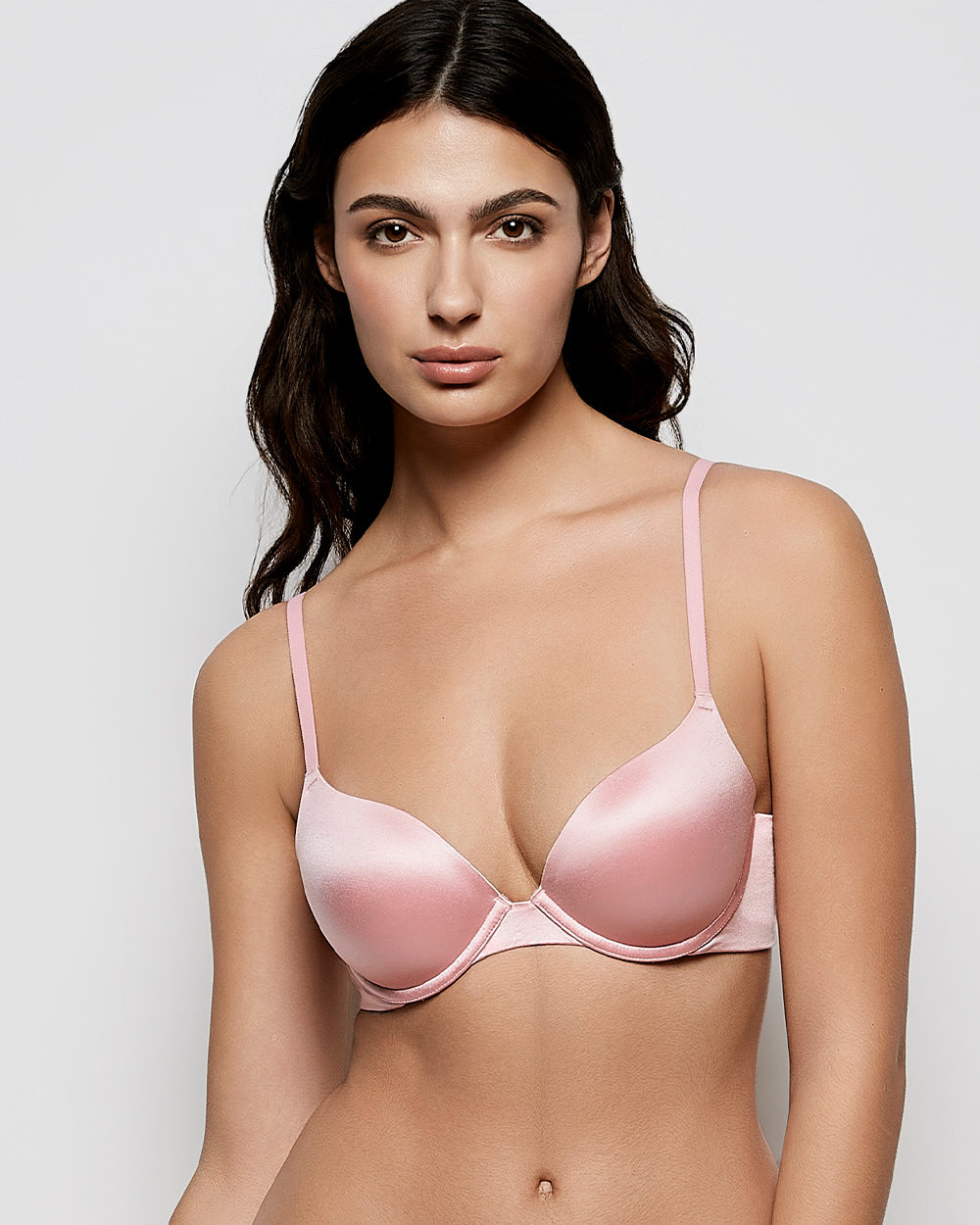 Comfort Lightly Lined Demi Bra in Make Me Blush