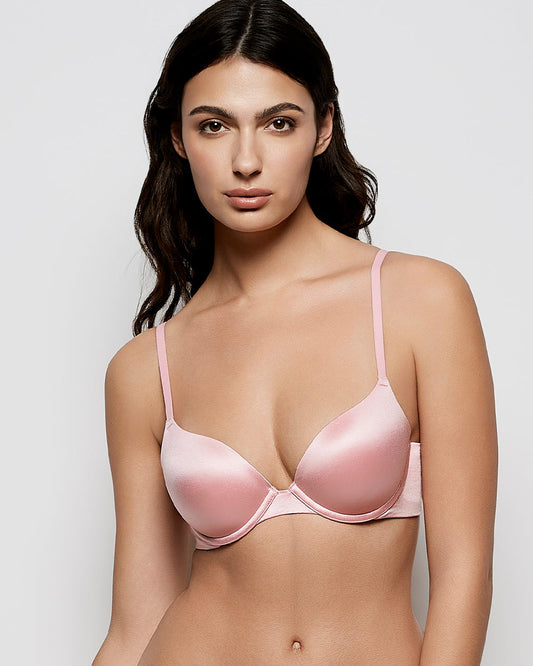 Comfort Lightly Lined Demi Bra in Make Me Blush